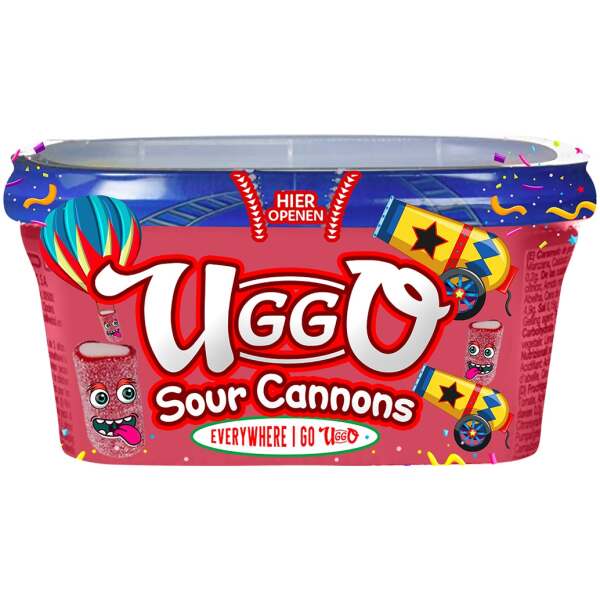 Image of Uggo Sour Cannons Halal 200g bei Sweets.ch