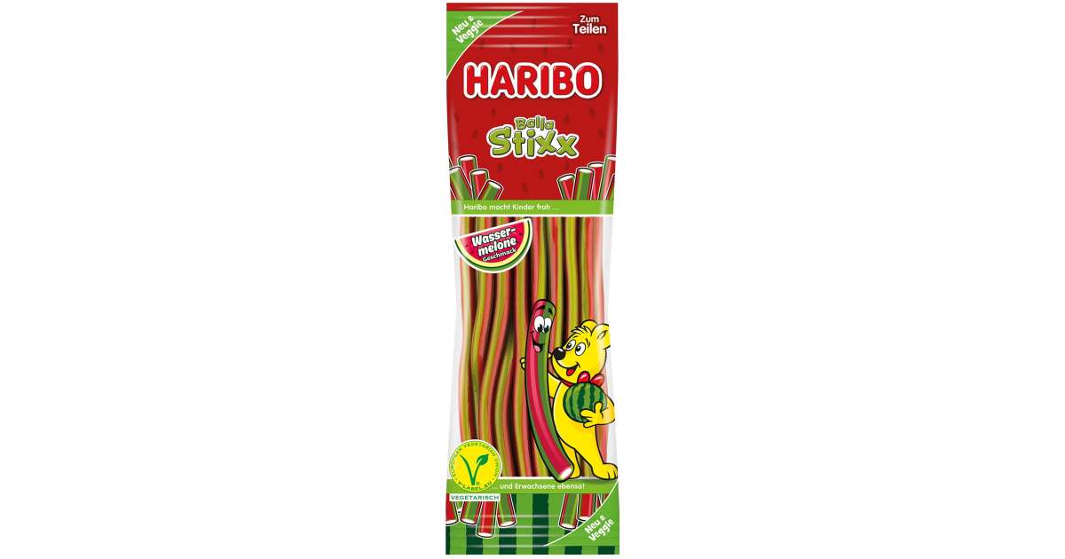 Haribo Balla Stixx Wassermelone Veggie G Sweets Ch