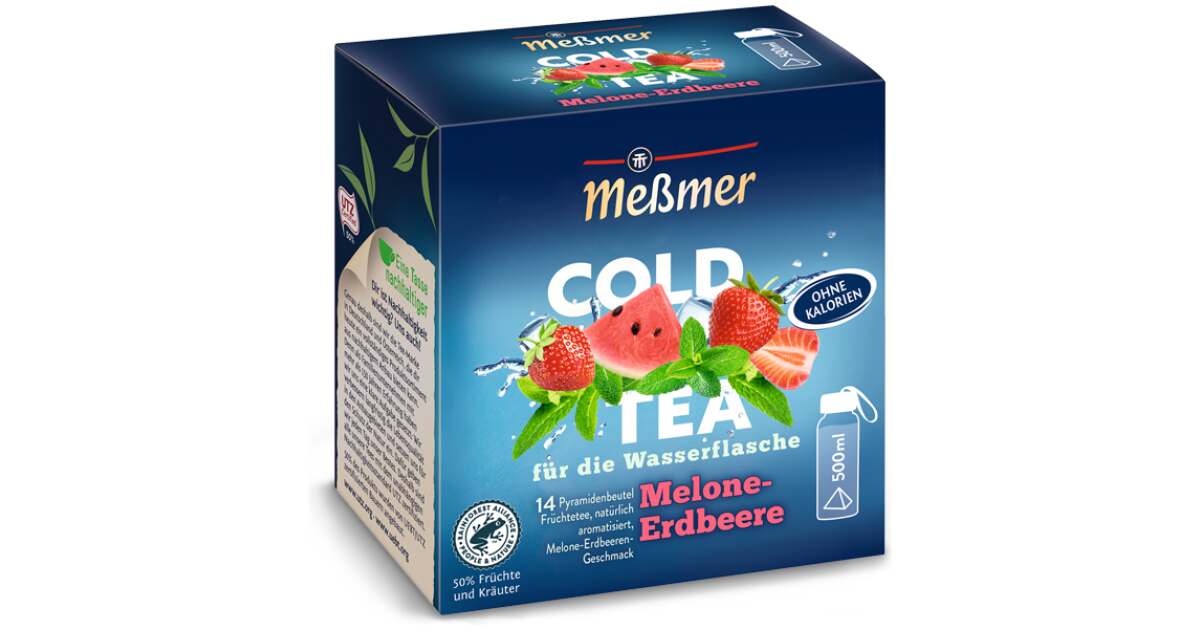 Messmer Cold Tea Melone Erdbeere Er Sweets Ch