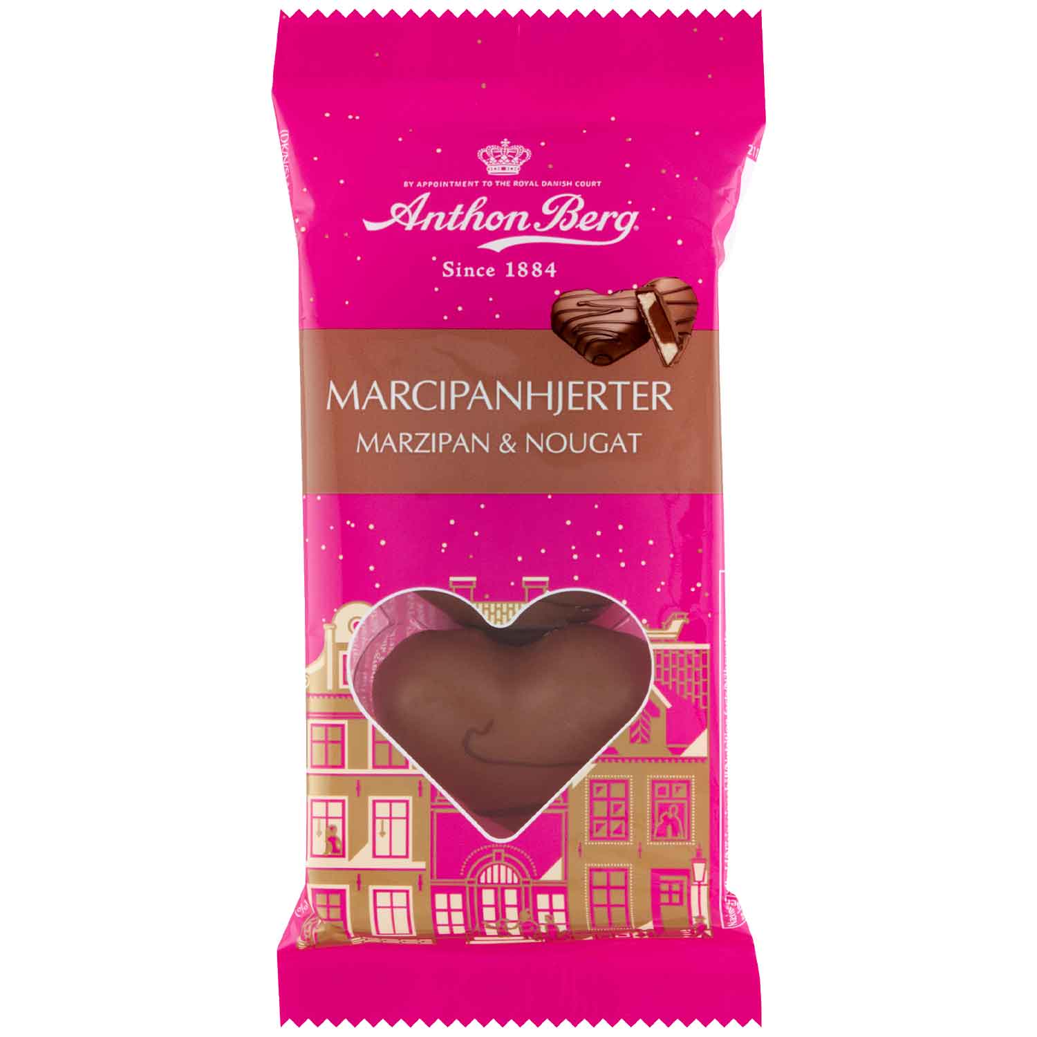 Anthon Berg Marcipanhjerter Marzipan Nougat 84g Sweets Ch