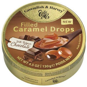 Cavendish & Harvey Filled Caramel & Chcolate Drops 130g - Cavendish & Harvey