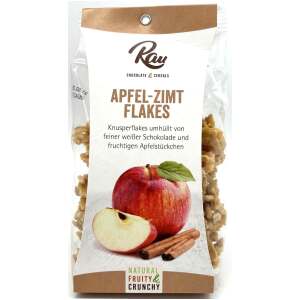 Apfel Zimt Flakes weisse Schokolade 125g - Rau Confiserie