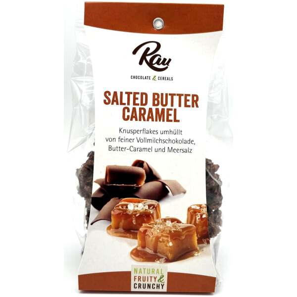 Salted Butter Caramel Flakes Vollmilch Schokolade 125g