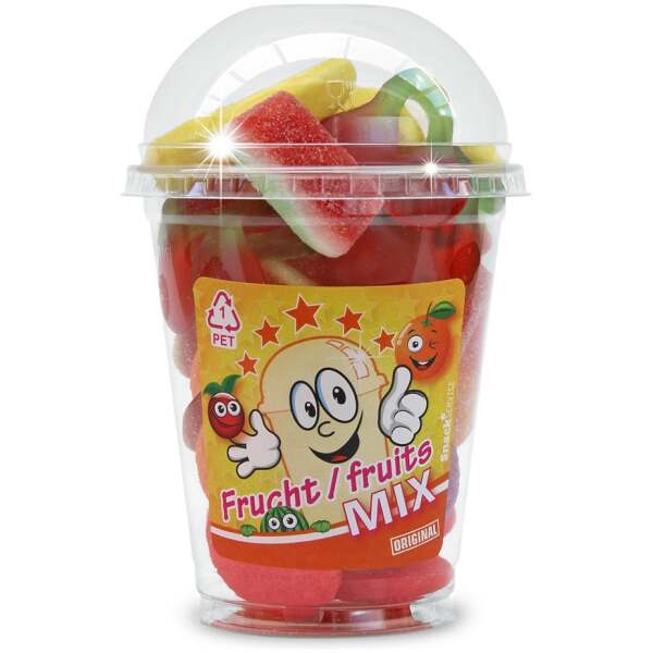 Schleckbecher Frucht Mix 200g