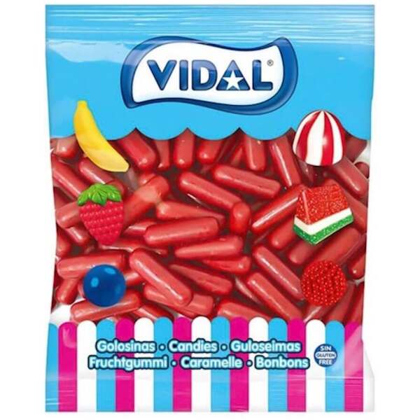 Vidal Crazy Lipsticks rot 250 Stück