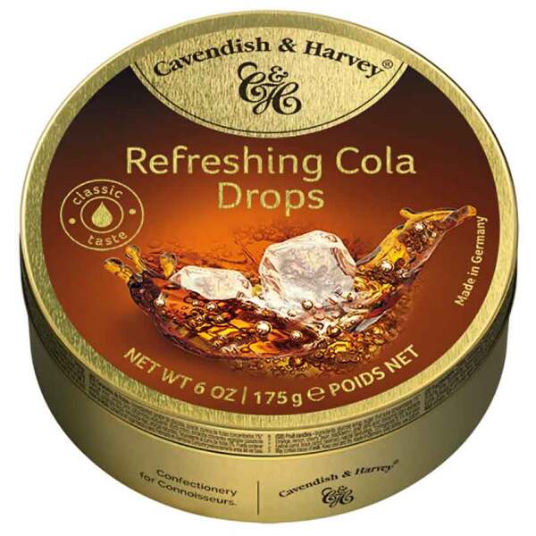Cavendish & Harvey Refreshing Cola Drops 175g - Cavendish & Harvey