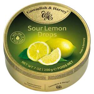 Cavendish & Harvey Sour Lemon Drops 200g - Cavendish & Harvey