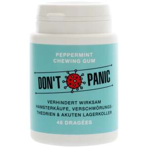 Don't Panic Gum - Peppermint - Dr. P. Lacebo