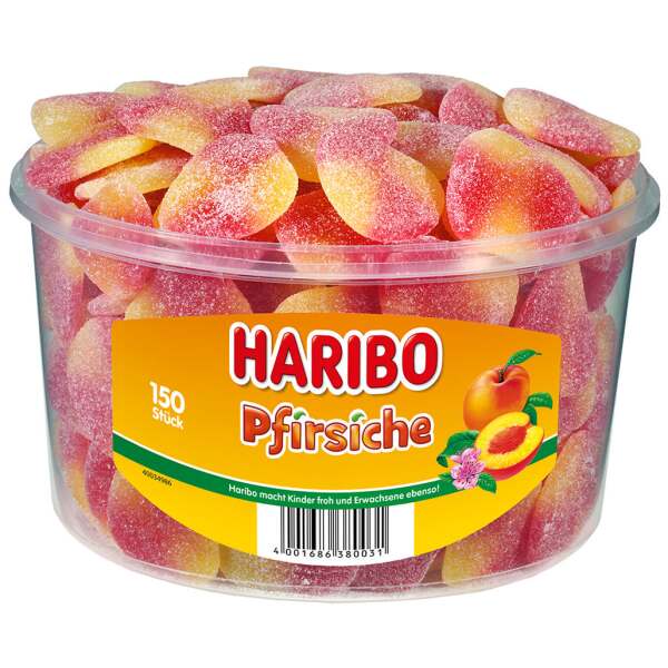 Haribo Pfirsiche 150 Stück