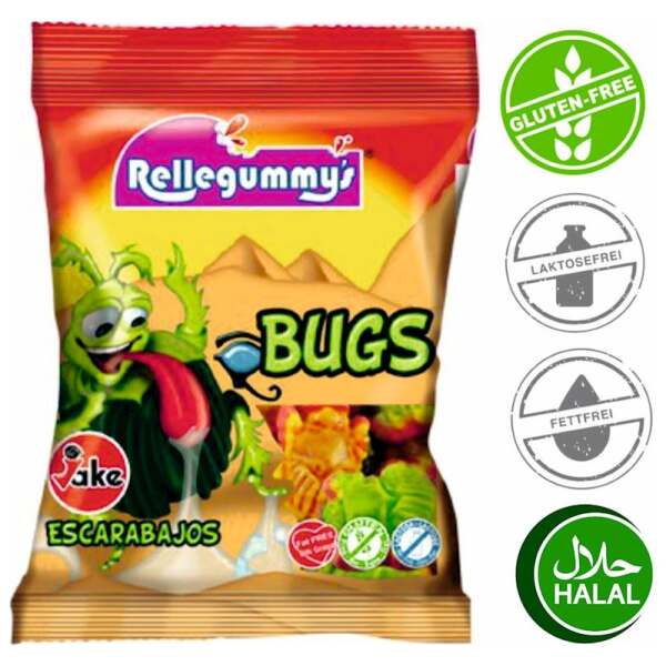 Jake Relle Gummy`s Bugs 90g - Jake