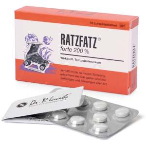 Ratzfatz forte 200% Tabletten/Lutschbonbons - Dr. P. Lacebo