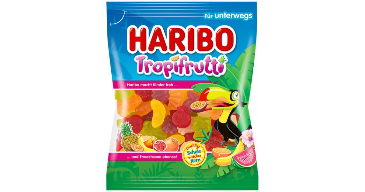 Haribo Tropi Frutti, 100 g - Boutique en ligne Piccantino Suisse