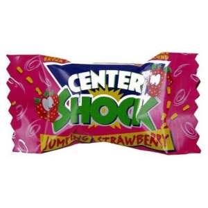 Center Shock Jumping Strawberry Kaugummi - Center Shock