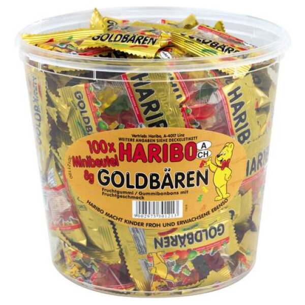 Haribo Goldbären Minis 100x10g 