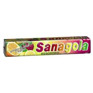 Sanagola Frucht Stick mit 30g Kaubonbons - Sanagola