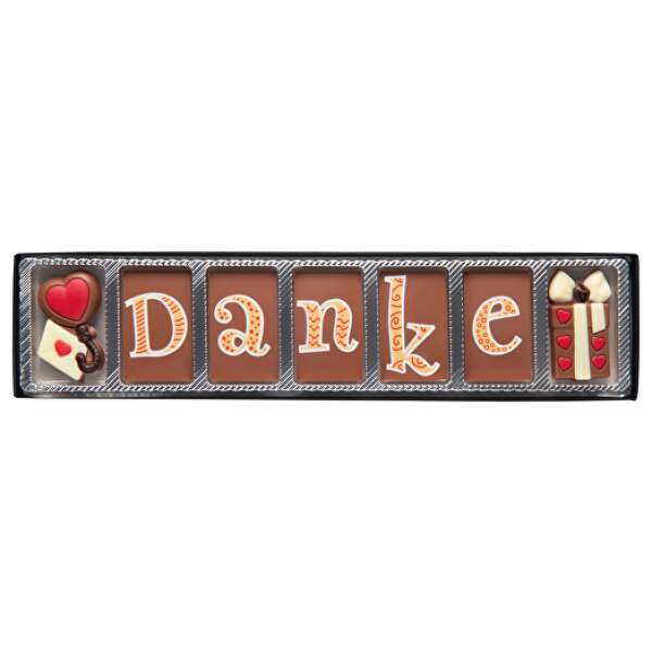 Schokolade Danke 70g in Geschenkpackung - Sweets