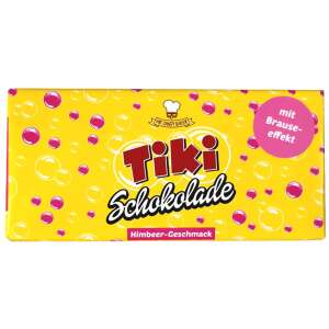 Tiki Schokoladentafel Himbeer Brause 100g - Tiki