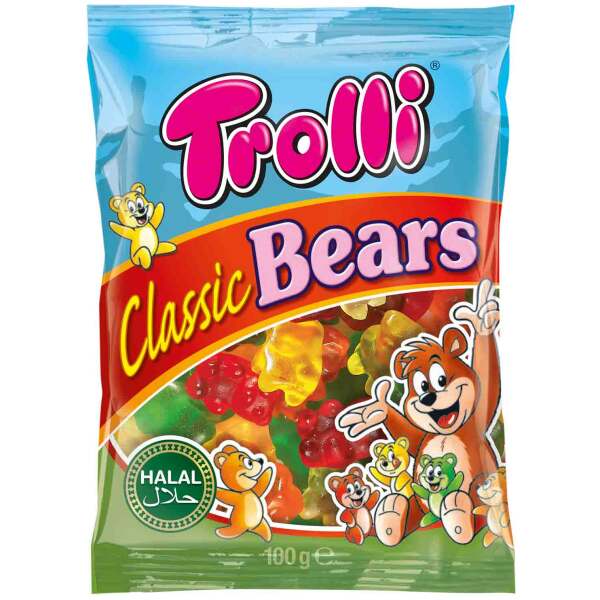 Image of Trolli Classic Bears Halal 100g bei Sweets.ch