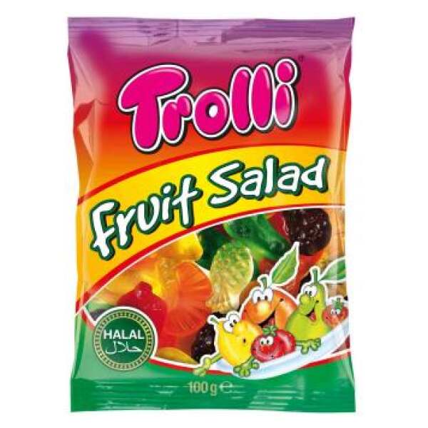 Trolli Fruit Salad Halal 100g - Trolli