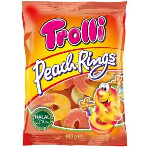 Trolli Peach Rings Halal 100g - Trolli