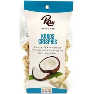 Zarte Kokosnuss Flakes Weisse Schokolade 125g - Rau Confiserie