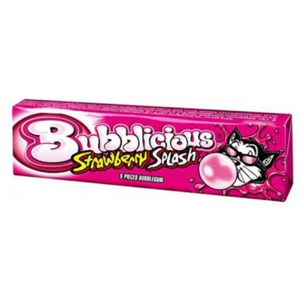 Bubblicious Strawberry Splash 38g - Bubblicious