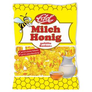 Edel Milch-Honig Bonbons im Flachbeutel 90g - Edel