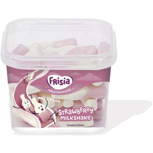 Frisia-Astra Candy Cups Milchshake Erdbeere 150g - Frisia Astra