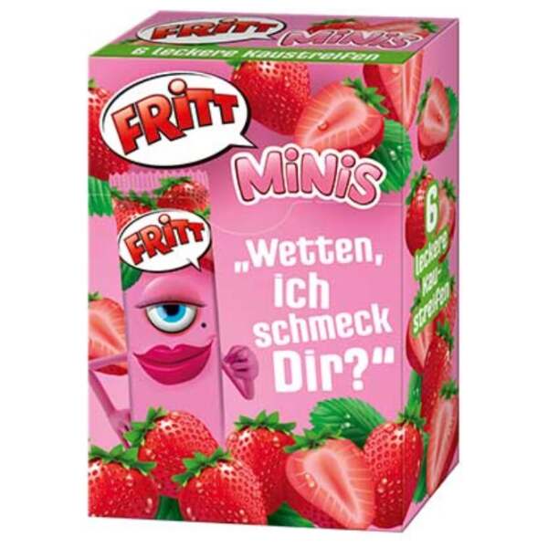 Fritt Frucht Mini Erdbeere 50g - Fritt