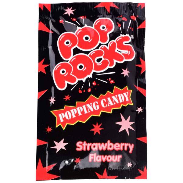 Pop Rocks Strawberry 7g - Pop Rocks