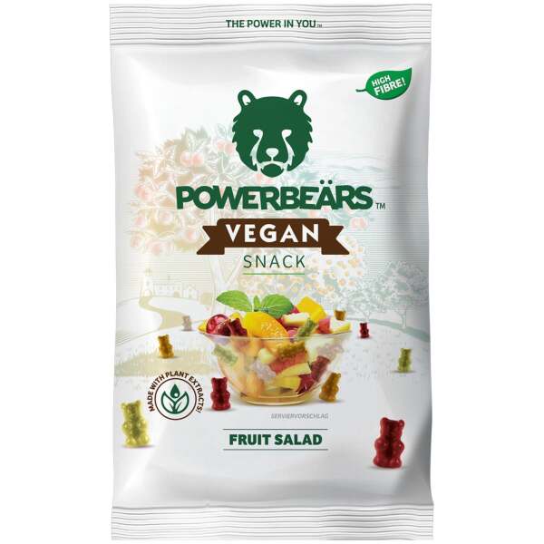 Powerbeärs Vegan Snack Fruit Salad 50g - POWERBEÄRS