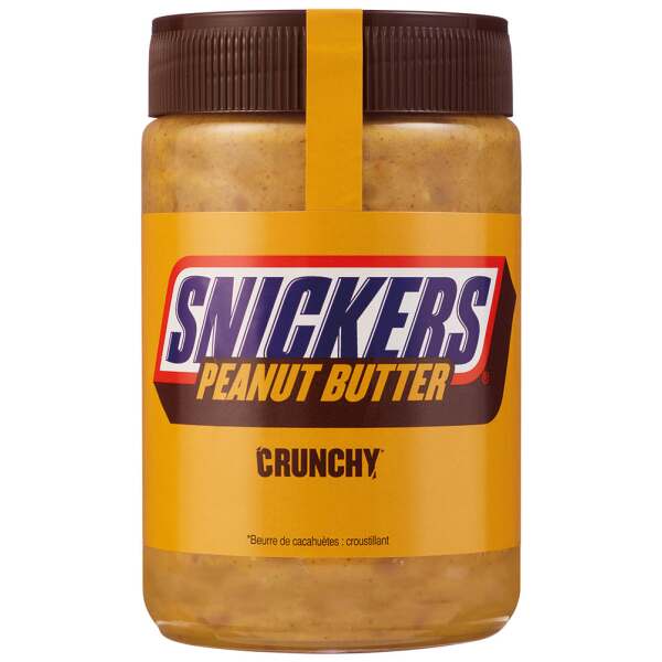 Snickers Peanut Butter Crunchy Brotaufstrich 320g - Snickers