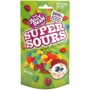The Jelly Bean Factory Gourmet Super Sours 113g - The Jelly Bean Factory