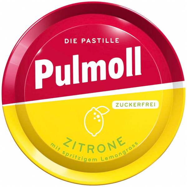 Pulmoll Zitrone zuckerfrei 50g - Pulmoll