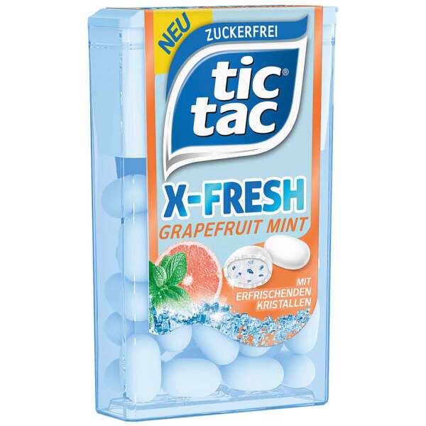 tic tac X-Fresh Grapefruit Mint 16.4g - tic tac