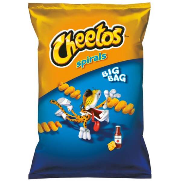 Cheetos Spirals Cheese & Ketchup 80g - Cheetos