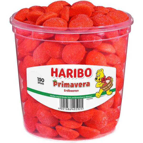 Haribo Primavera Erdbeeren 150 Stück