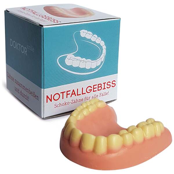 Notfallgebiss - Schokozähne für alle Fälle 30g