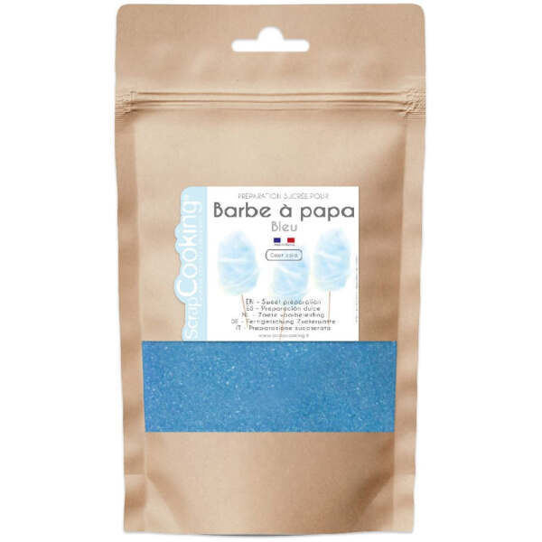Fertigmischung Zuckerwatte blau Cola Aroma 160g