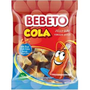 Bebeto Jelly Gum Drink Cola 80g - Bebeto