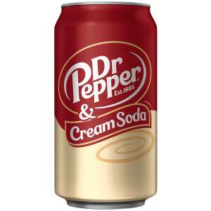 Dr. Pepper Cream Soda USA 355ml - Dr. Pepper
