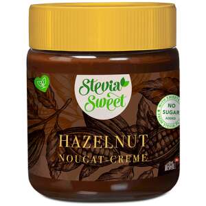 Stevia Sweet Haselnuss-Nougat-Creme 250g - Stevia Sweet