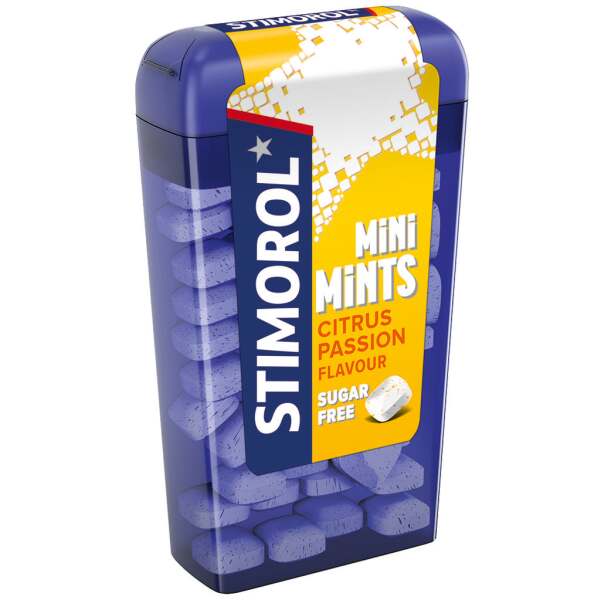 Stimorol Mini Mints Citrus-Passionfruit 12.5g - Stimorol