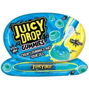 Juicy Drop Gummies Himbeere 57g - Bazooka
