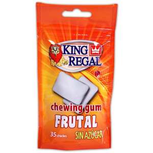King Regal Kaugummi Tropical Fruit 45g - King Regal