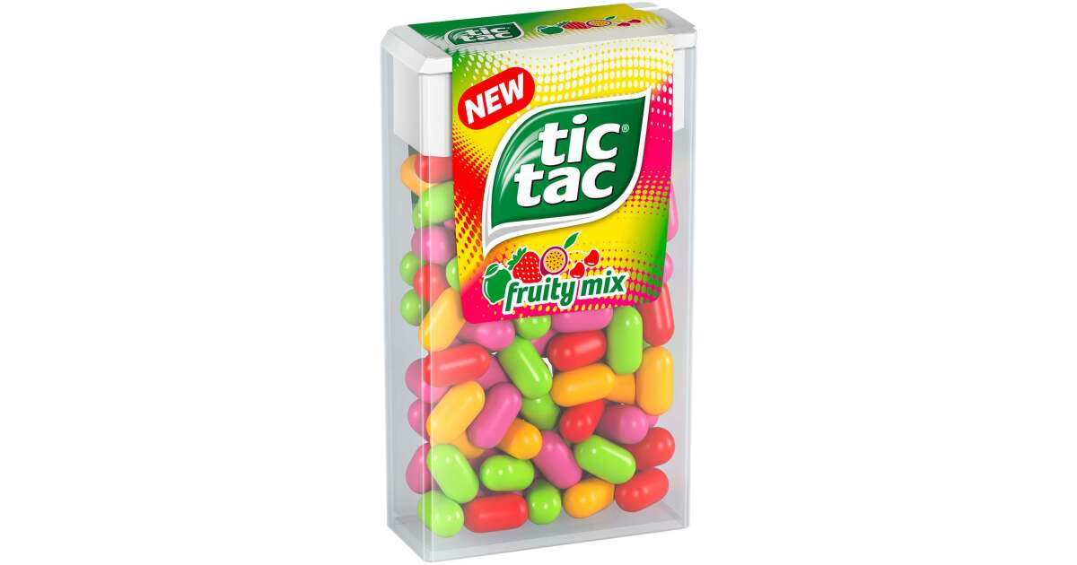 Tic Tac Fruity Mix 49g Sweets Ch