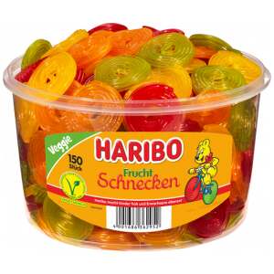 Haribo Frucht Schnecken 150 Stück - Haribo