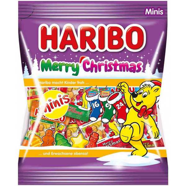 Haribo Merry Christmas Minis 250g - Haribo