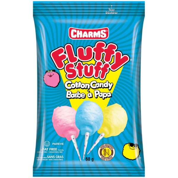 Charms Fluffy Stuff Cotton Candy 71g