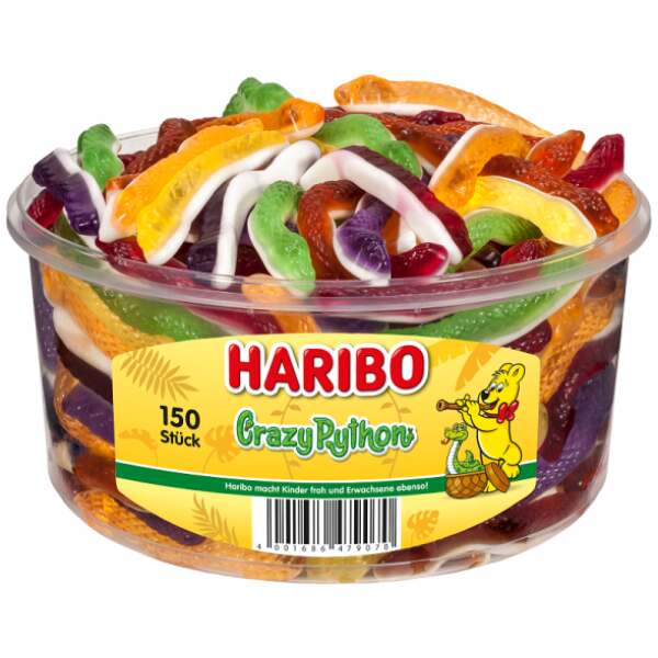 Image of Haribo Crazy Python 150 Stk. bei Sweets.ch